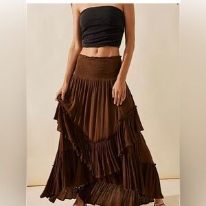 Free People Boho Skirt